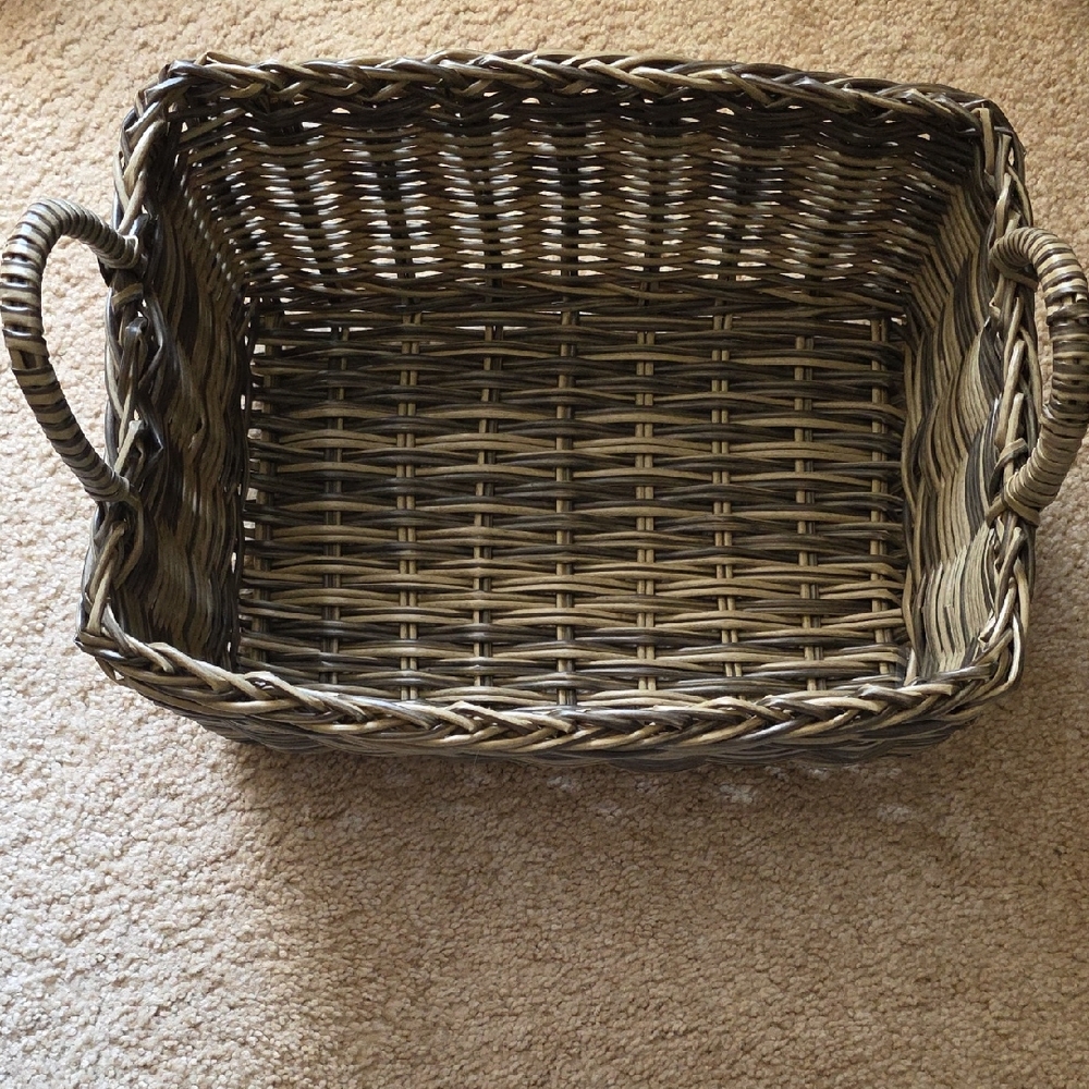 Woven Basket in Brown